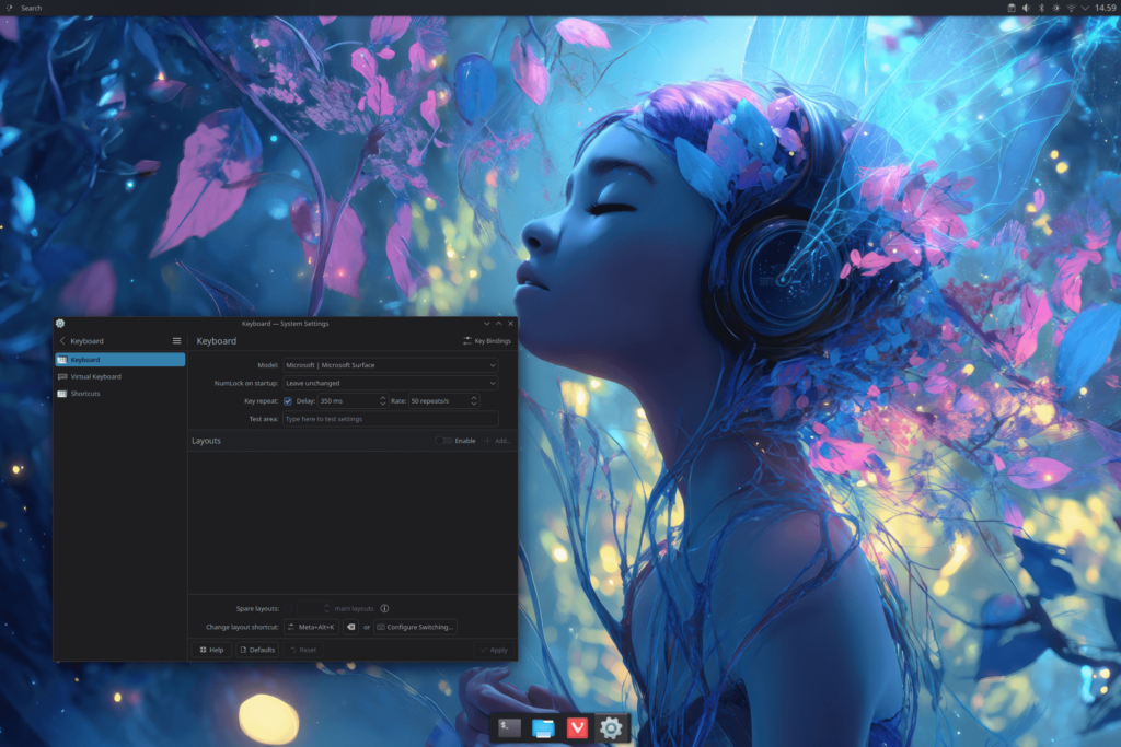 Fedora Linux KDE Plasma