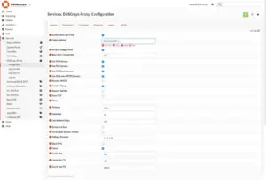 OPNsense DNScrypt General Settings