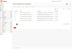 OPNsense DNScrypt Servers